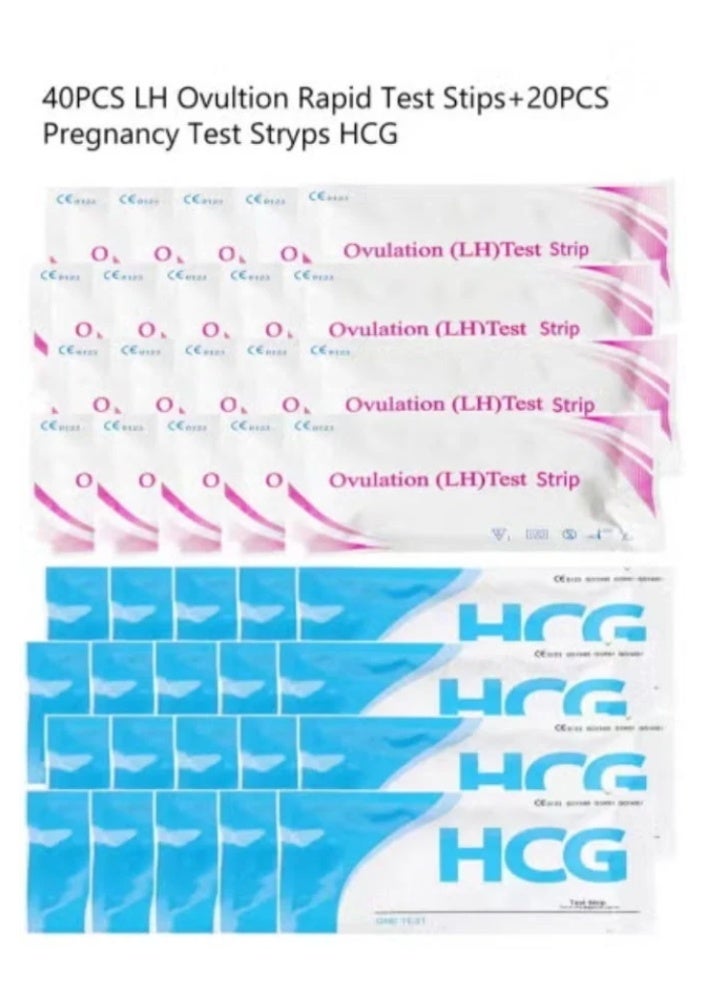 شرائط اختبار الحمل HCG و LH شرائط اختبار التبييض السريع